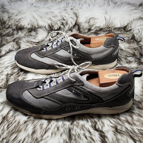 JOHNSTON & MURPHY LACE UP SHEEP SKIN SNEAKERS K04 SYSTEM SIZE 11 - Picture 8 of 16